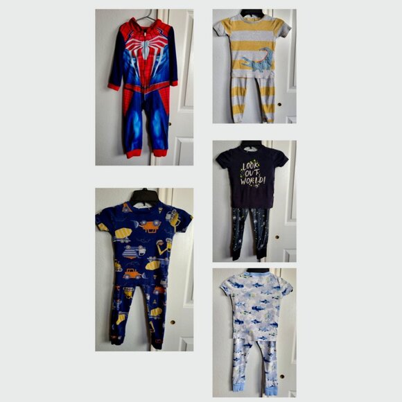 Bundle 4T pajamas - Picture 1 of 16